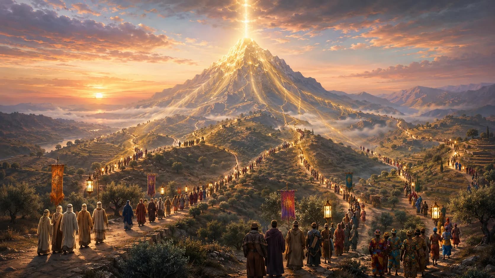 The world isn’t meant to become one people. It’s meant to turn to one God.